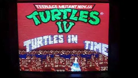 Turtles in time JVC Tm-h1750cg rgb