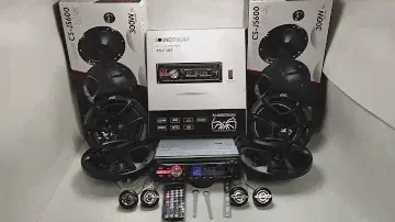 SOUND STREAM AS.C183 VS JVC CS-JS600