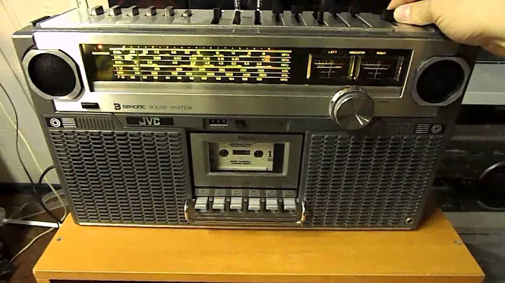 JVC RC-828L custom lighted, FULL WORKING CONDITION