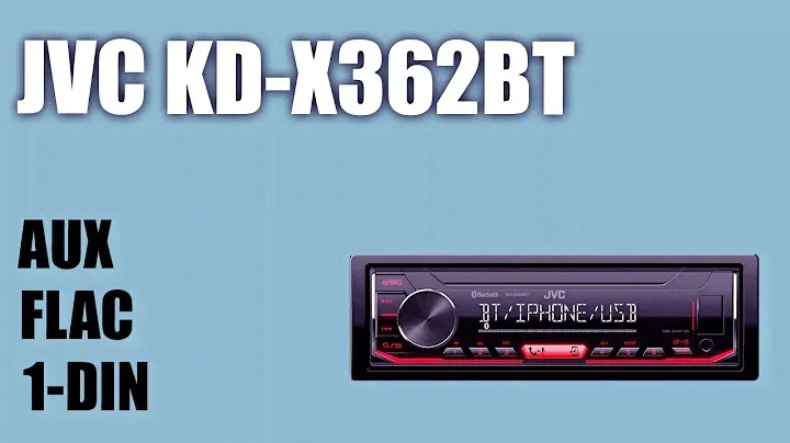 Автомагнитола JVC KD-X362BT