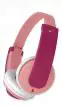 Bluetooth наушники JVC Kids (HA-KD10W-P-E) розовые детские, накладные оптом в Екатеринбурге или в Свердловской области-0