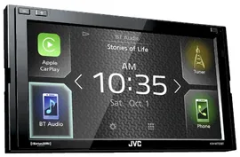 Автомагнитола JVC KW-M730BT, черная