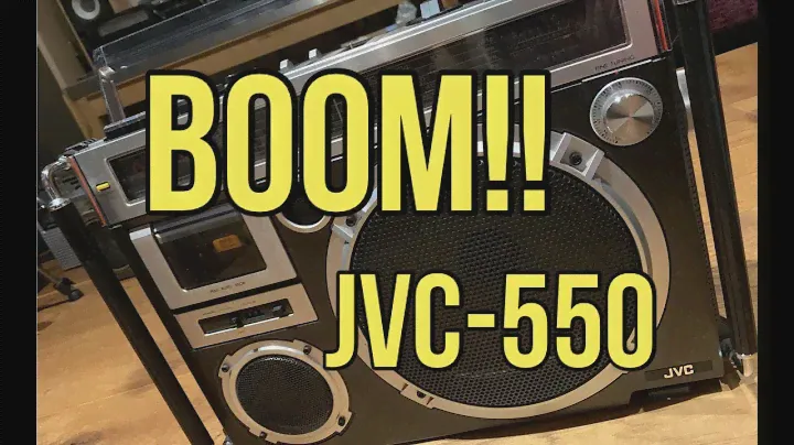 Super Rare JVC RC-550W El Diablo Radio Cassette. Enormous Ghetto Blaster. Ultimate Boombox?