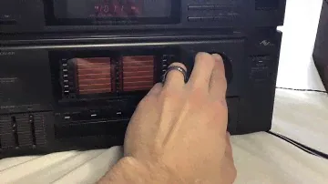JVC AM/FM stereo tuner test