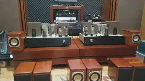 Monoblock Amplifiers  300B  ( 311 310A 300B )  By HTAUDIO   speaker JVC Sp ux7000