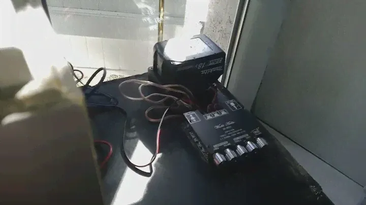 JVC mx-gt88 subwoofer excursions