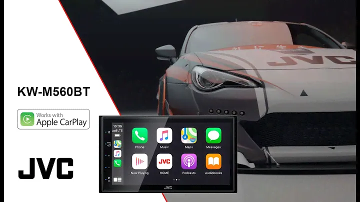KW-M560BT 6.8” Capacitive Touch Screen with Apple CarPlay | JVC Car Entertainment
