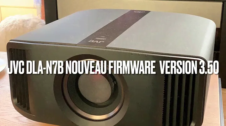 Test JVC DLA-N7B Version Firmware 3.50