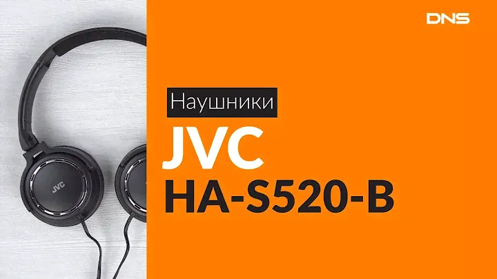 Распаковка наушников JVC HA-S520-B / Unboxing JVC HA-S520-B