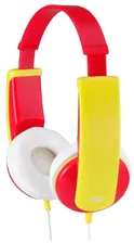 Наушники JVC HA-KD5-Y-EF KIDS проводные, детские, желтые/голубые