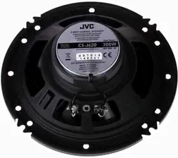 JVC Колонки автомобильные JVC CS-J620X 300Вт 87дБ 4Ом 14.24см (6дюйм) (ком.:2кол.) коаксиальные двухполосные автоакустика