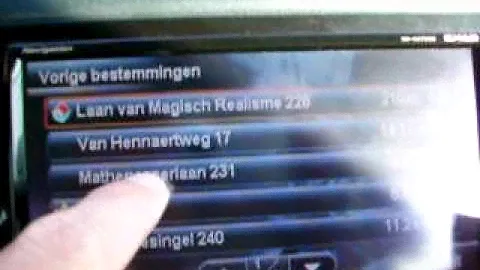 Lokatie wissen JVC KW-NX7000