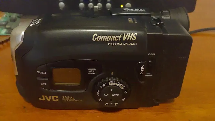 Another Camcorder That Takes VHS-C Tapes - JVC VideoMovie GR-AX720