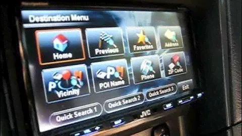 JVC Navigation NX7000