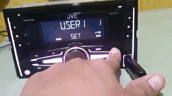 JVC KW-R520 usb cd auxiliary mp3 Fm 87.0-108mhz AM 531-1629KHz