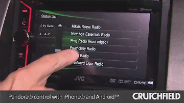 JVC KW-V20BT Display and Controls Demo | Crutchfield Video