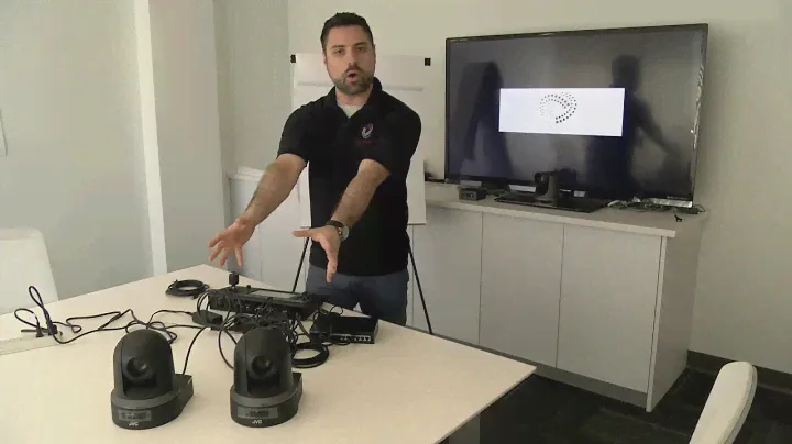 Как легко настроить JVC KY-PZ100 с помощью контроллера RM-LP100