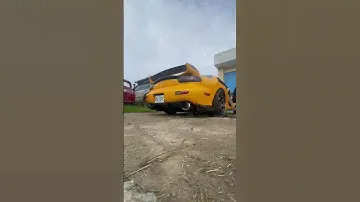 Extremely loud T51r Mod Bridgeport RX7 FD 13B Rotary!