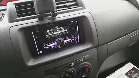 Umbau Kit Doppel-DIN Daihatsu Materia JVC KW-R520