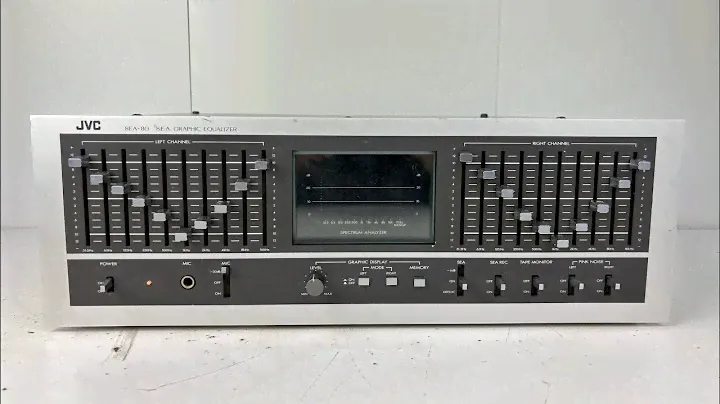 JVC SEA-80 Graphic Equalizer