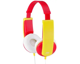 Проводные наушники JVC HA-KD5, красный/желтый (HA-KD5-R-EF)