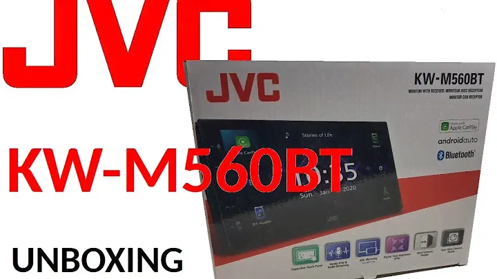 JVC KW-M560BT unboxing/ rozpakowywanie car radio/ radio samochodowe