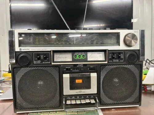 JVC Biphonic Stereo Sound System RC-838JW. Works. Please Read.-0