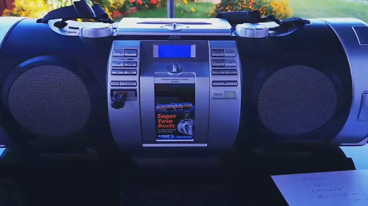 Jvc boomblaster Video for Aukro