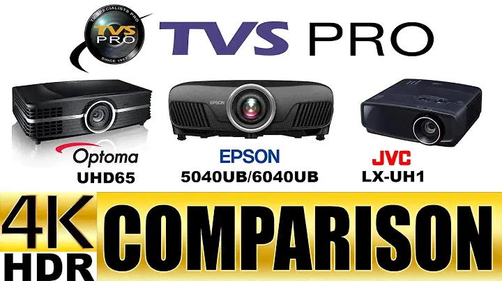 Сравнение проекторов Epson 5040UB/6040UB, Optoma UHD65 и JVC LX-UH1