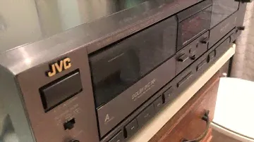 JVC TD-W307 Cassette Player Recorder Dual Double Deck A B Audio Component Japan