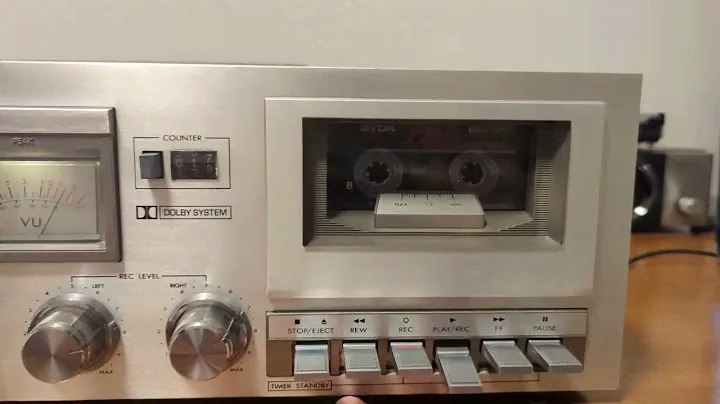 JVC KD-10 Cassette Deck Demo