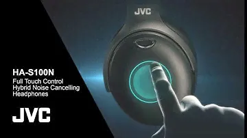 JVC HA-S100N Full Touch Control - Hybrid Noise Cancelling Headphones