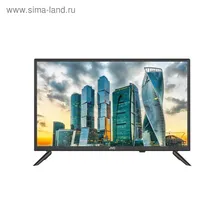 Телевизор JVC LT-24M480, 24", 1366x768, DVB-T2/C, 2xHDMI, 1xUSB, черный