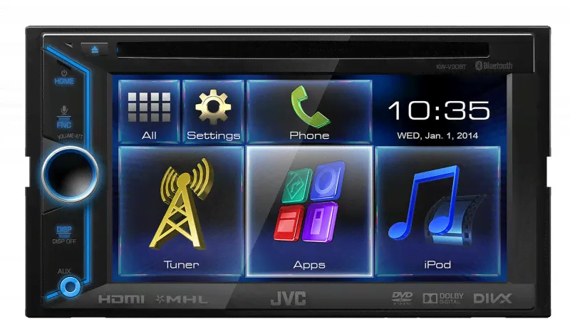 Мультимедийное устройство JVC KW-V30BTEE-0