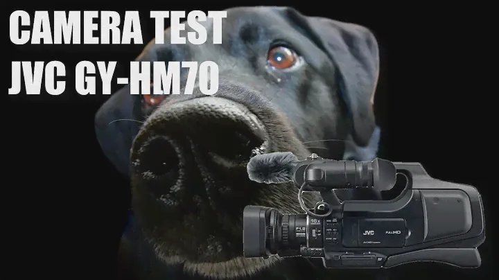 JVC GY HM70 E test video