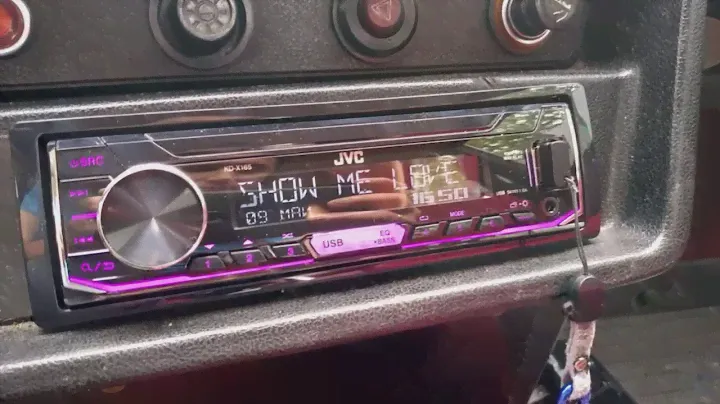Отзыв от автолюбителя на автомагнитолу JVC KD-X165 супер классный дивайс