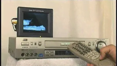 Pre Auction test video for JVC HR-S9600U S-VHS Deck