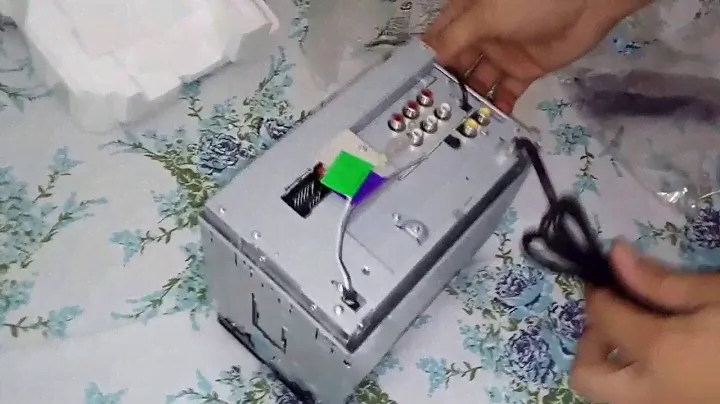 Unboxing jvc kw-v10