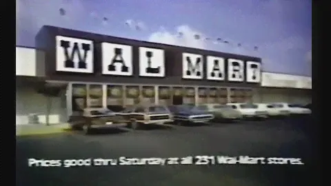 Vintage Wal-Mart Commercial (1979)