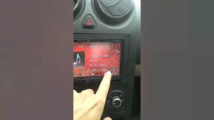 JVC KW-AV71BT en Pontiac G6 2006