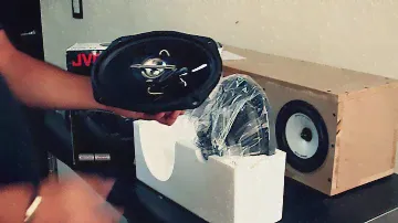 Unboxing Bocinas JVC CS-J6930 - www.audioonline.com.mx