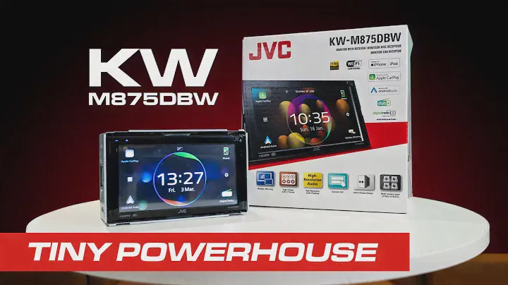 JVC KW-M875DBW Wireless Carplay, Android Auto Stereo - The Flagship Model | Car Audio Security