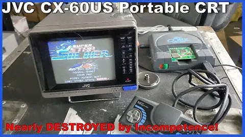 Портативный ЭЛТ-монитор JVC CX-60US | доставка ЭЛТ для чайников.