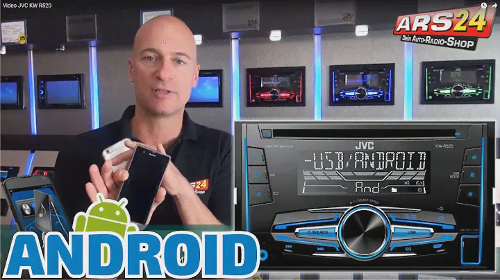 JVC KW R 520 | Doppeldin-Autoradio mit Android Music | Review | ARS24