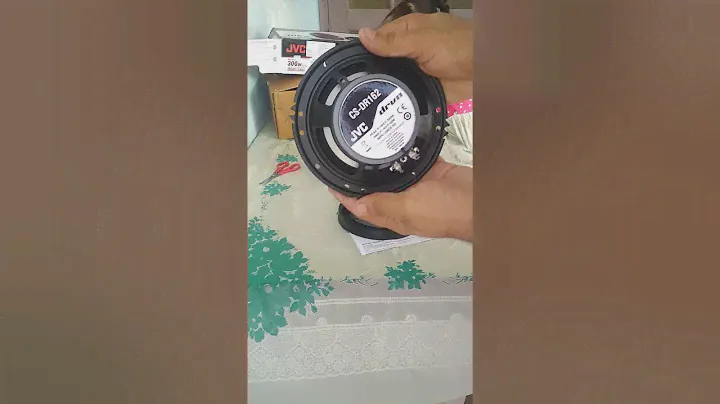 JVC CS DR162 Unboxing 300w Car Speakers