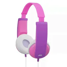 Наушники JVC KIDS HA-KD5-P-EF розово-фиолетовые (проводные)