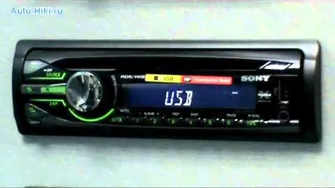 Sony CDX-GT457UE