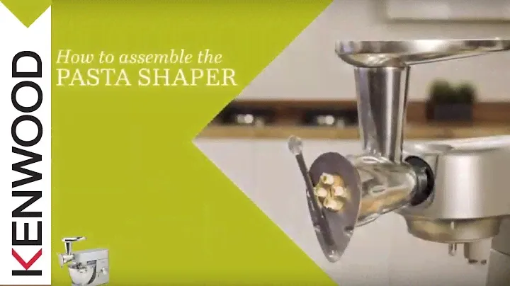 Kenwood Chef I Kitchen Machines I How to assemble the Pasta Shaper