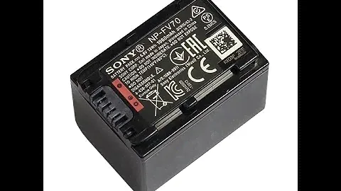 Ремонт аккумулятора SONY NP-FV70 для видеокамер