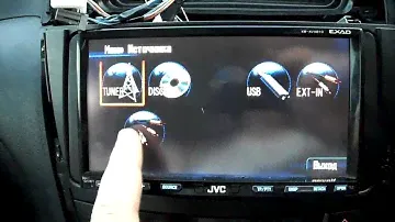 JVC KW AVX810  Camera in Toyota Caldina 2